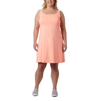 Dámské Šaty Columbia PFG Freezer III Plus Size Růžové OGVUFH162